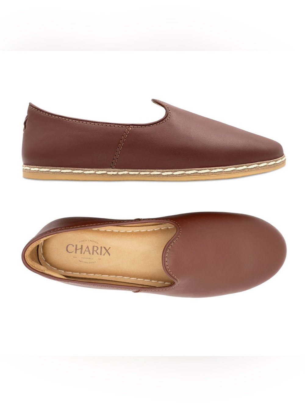 Charix Cognac Slip-on
